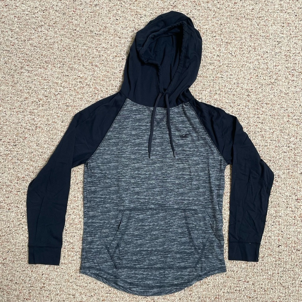 Hollister Long Sleeve Hooded T-Shirt
